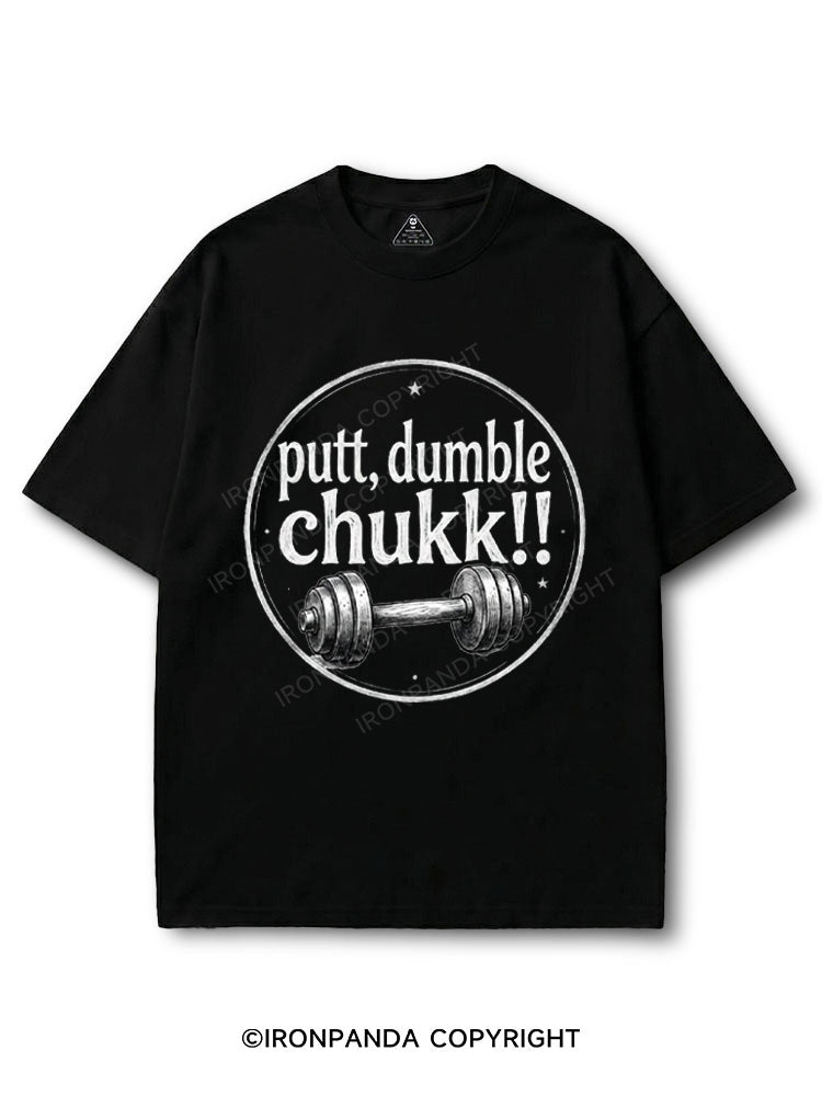 putt, dumble chukk!! COTTON PUMP COVER