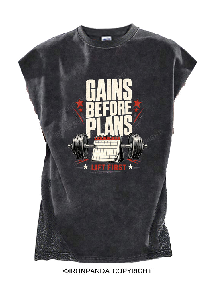Lift first, then plans Cut Off Tank