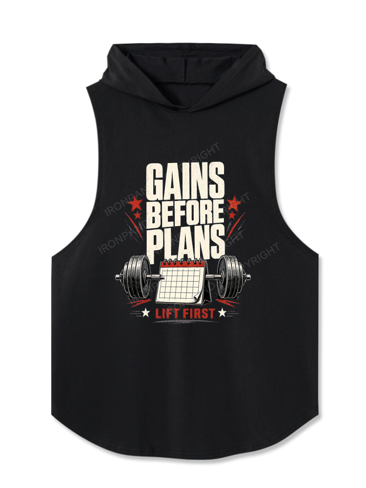 Lift first, then plans Hooded Tank
