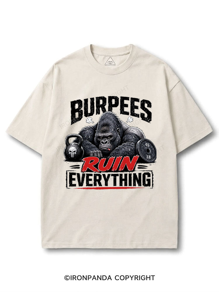 Burpees Ruin Everything Gorilla COTTON PUMP COVER