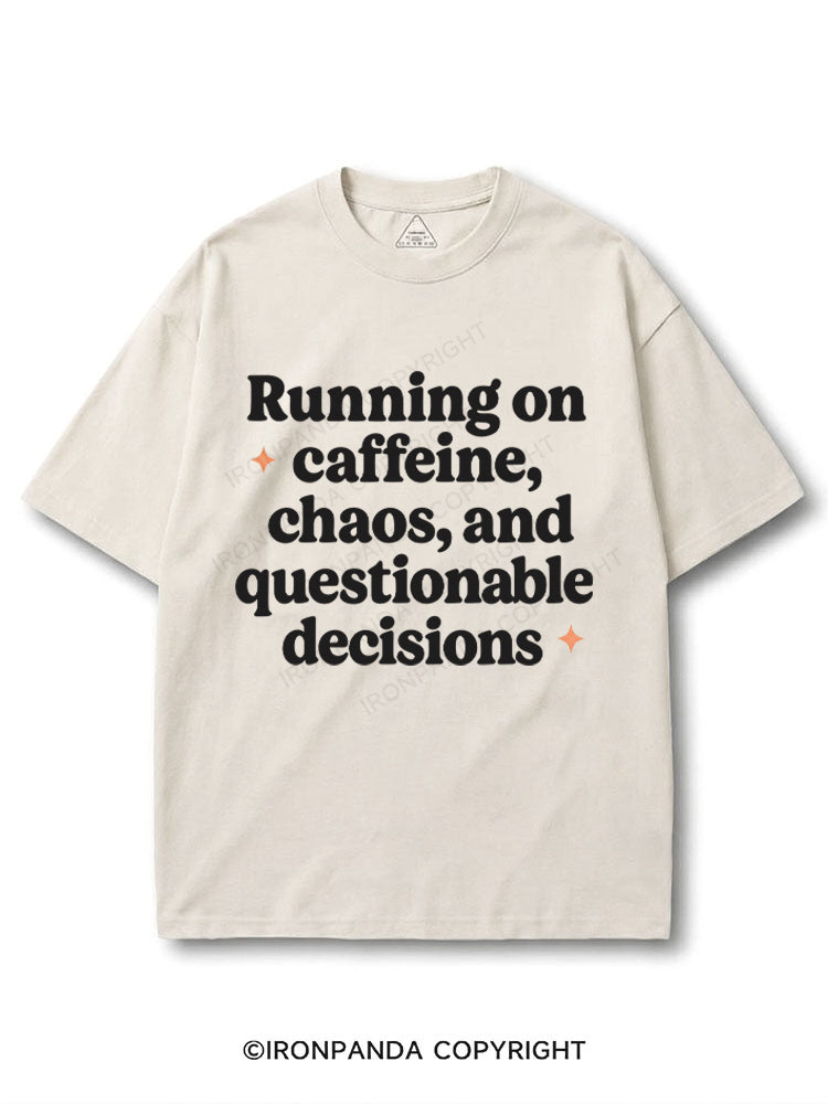Running on caffeine, chaos, and questionable decisions COTTON PUMP COVER