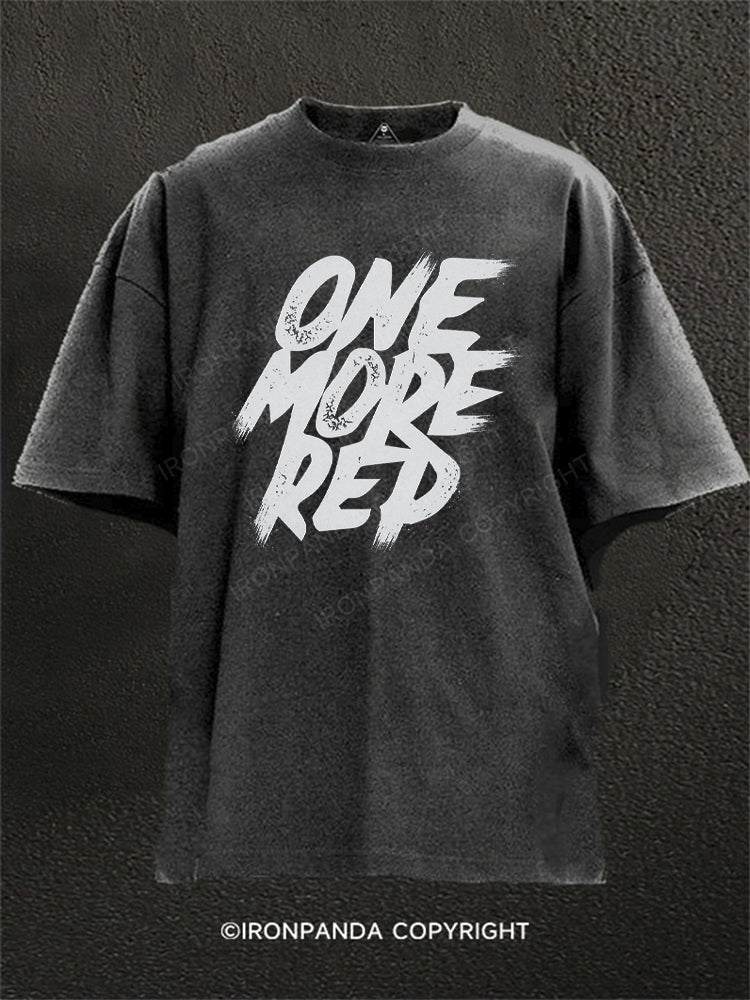 One more rep Washed Gym Shirt