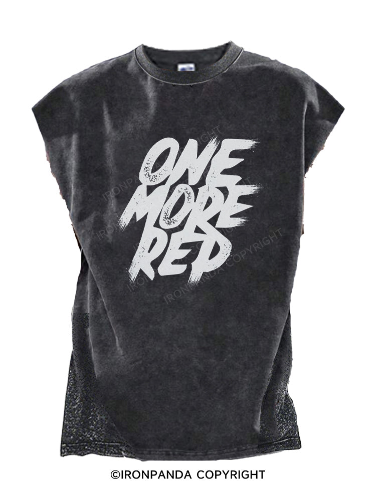 One more rep Cut Off Tank