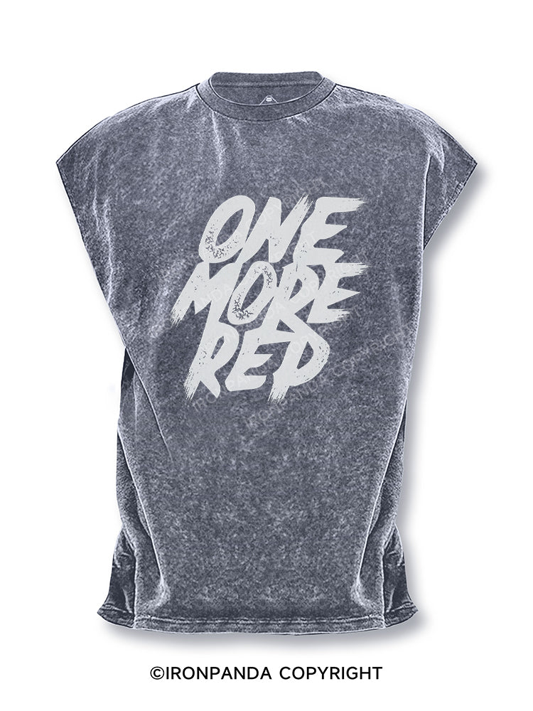 One more rep Cut Off Tank