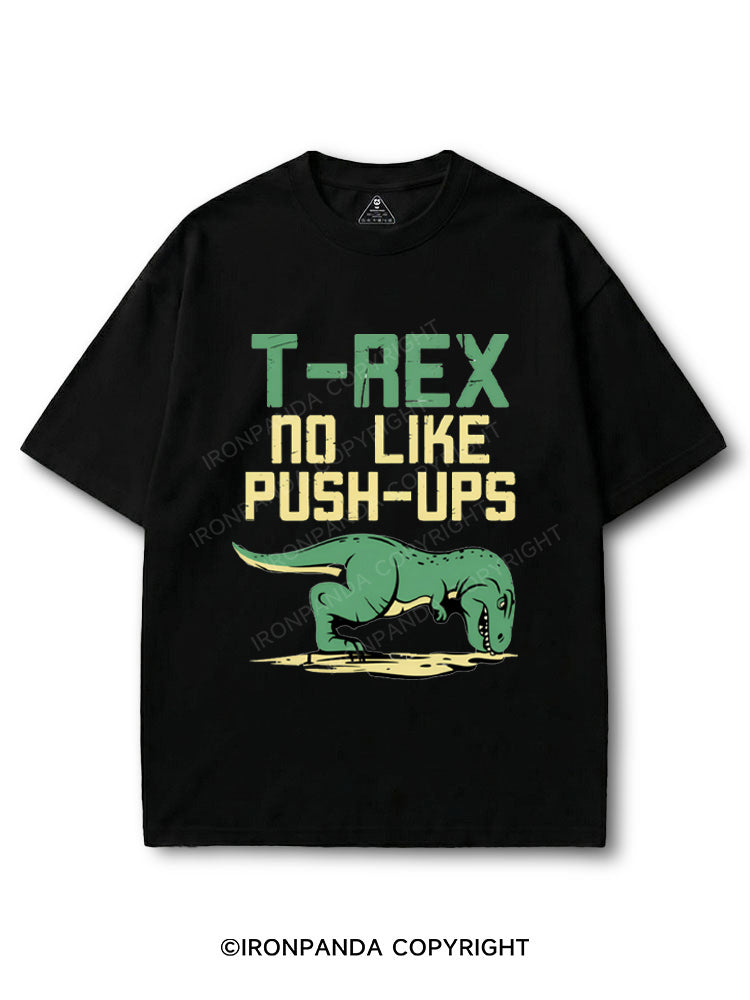 T Rex No Like Pushups Funny Dinosaur COTTON PUMP COVER