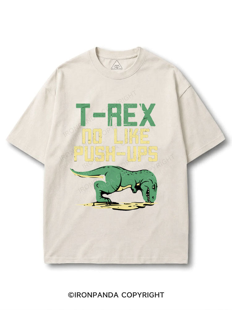 T Rex No Like Pushups Funny Dinosaur COTTON PUMP COVER