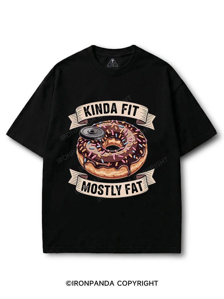 Kinda Fit Mostly Fat Fitness COTTON PUMP COVER