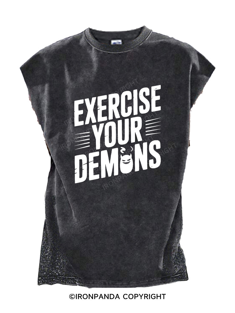 Exercise Your Demons Cut Off Tank