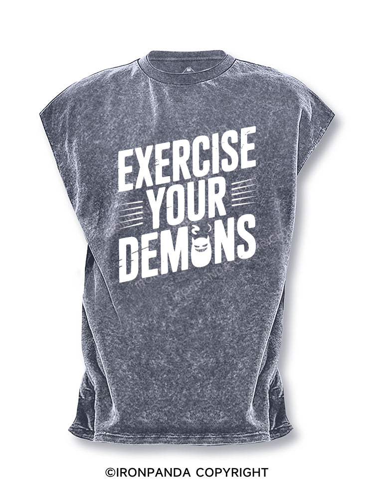 Exercise Your Demons Cut Off Tank