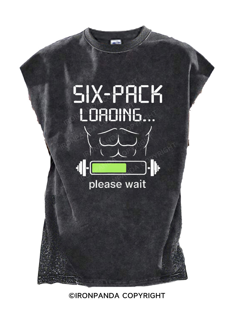 Six-Pack Loading Humor Cut Off Tank