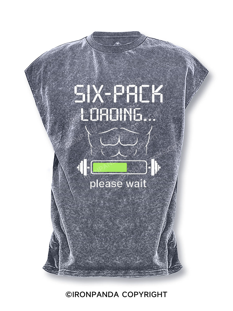 Six-Pack Loading Humor Cut Off Tank