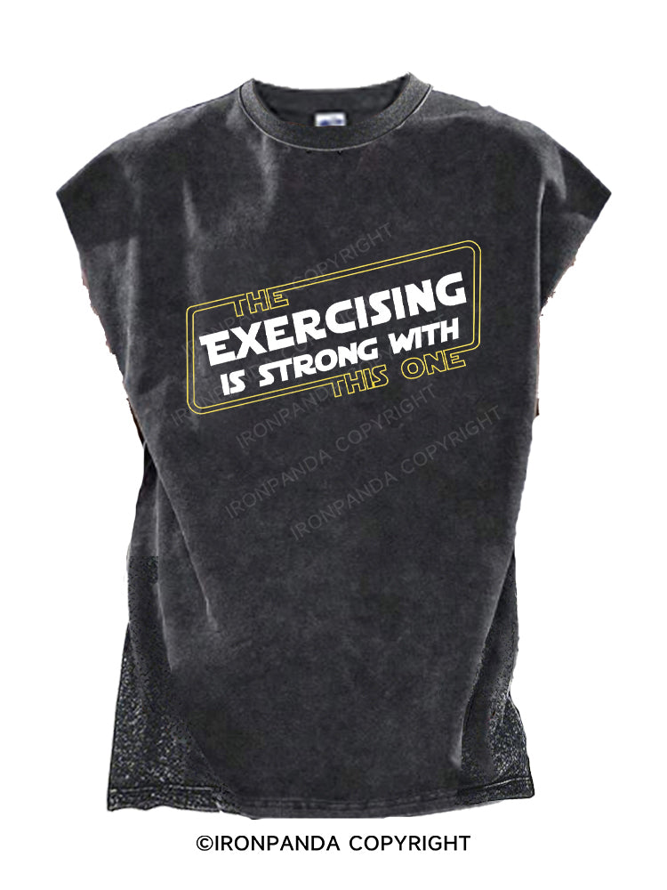 Strong Exercising Cut Off Tank