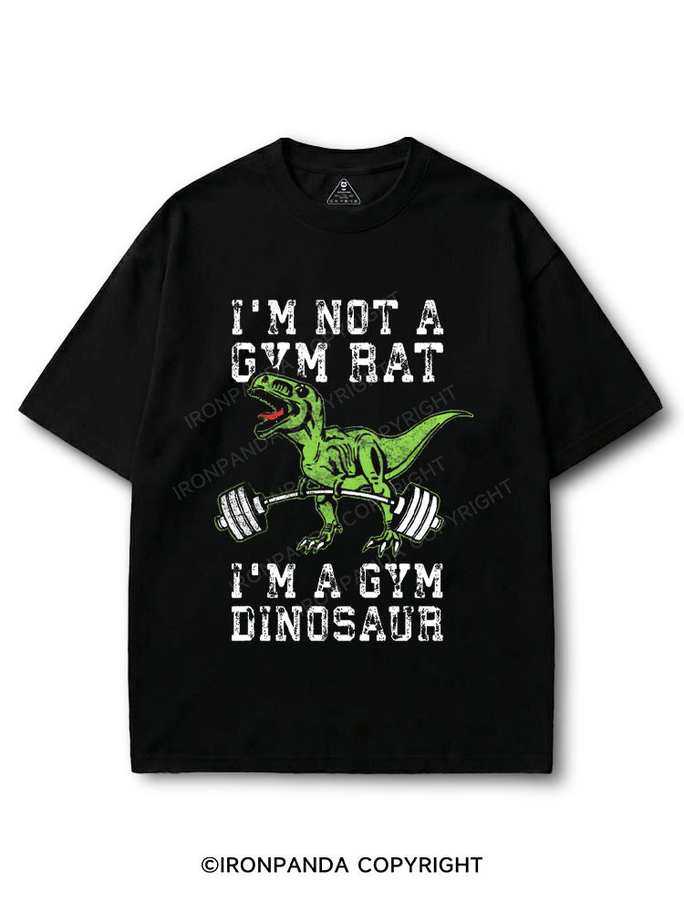 I’M NOT A GYM RAT I’M A GYM DINOSAUR COTTON PUMP COVER