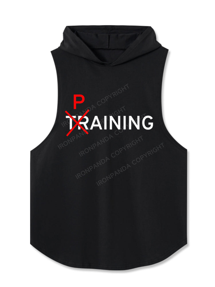 Paining instead of Training Hooded Tank