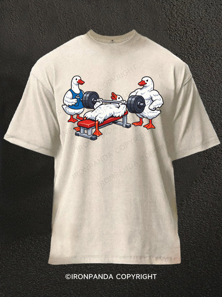 Silly Goose Lifting Club Washed Gym Shirt