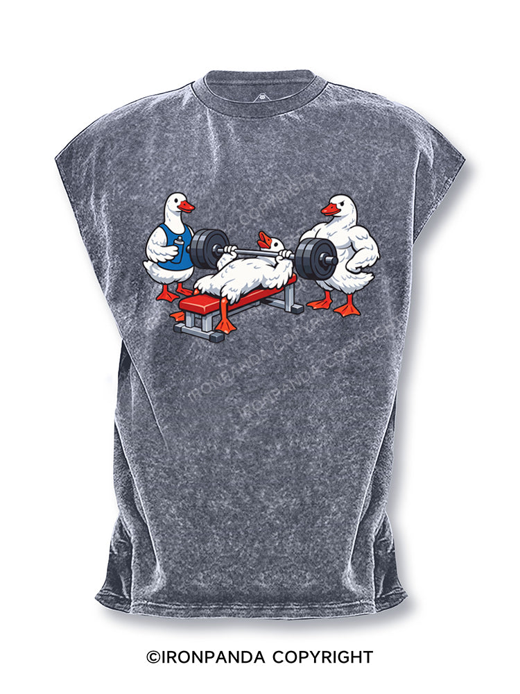Silly Goose Lifting Club Cut Off Tank