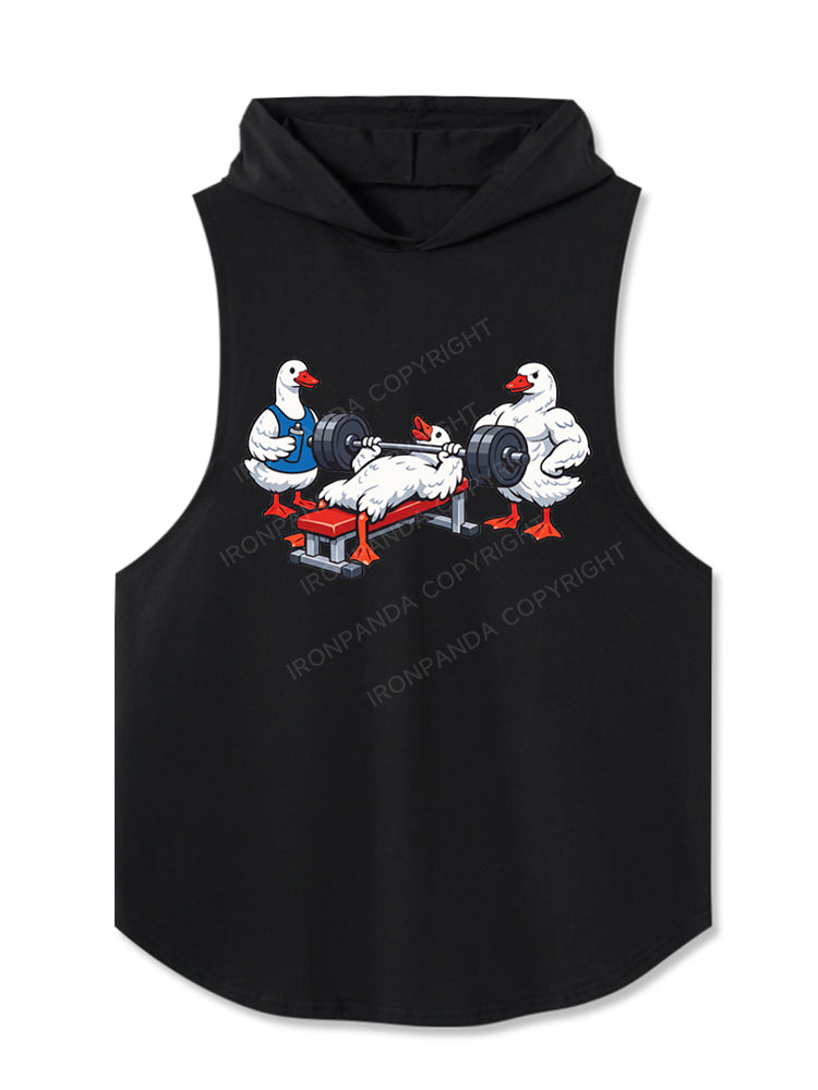 Silly Goose Lifting Club Hooded Tank