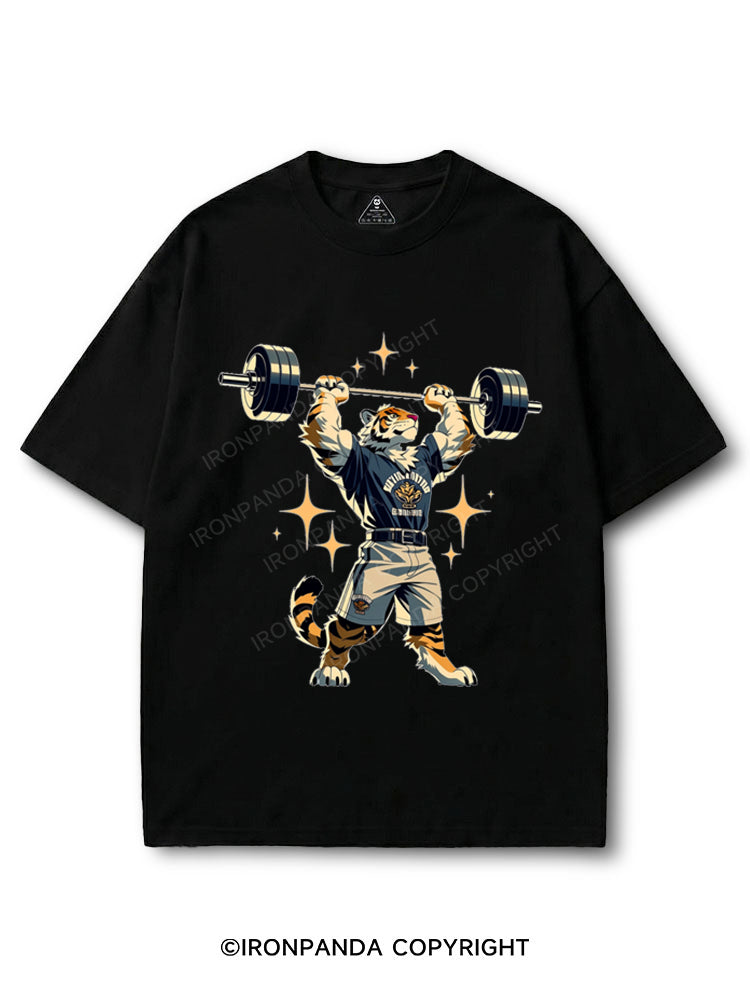 tiger at gym COTTON PUMP COVER