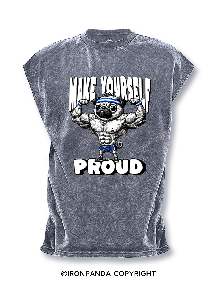 Make Yourself Proud Cut Off Tank