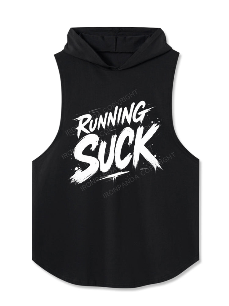 Running Sucks Hooded Tank