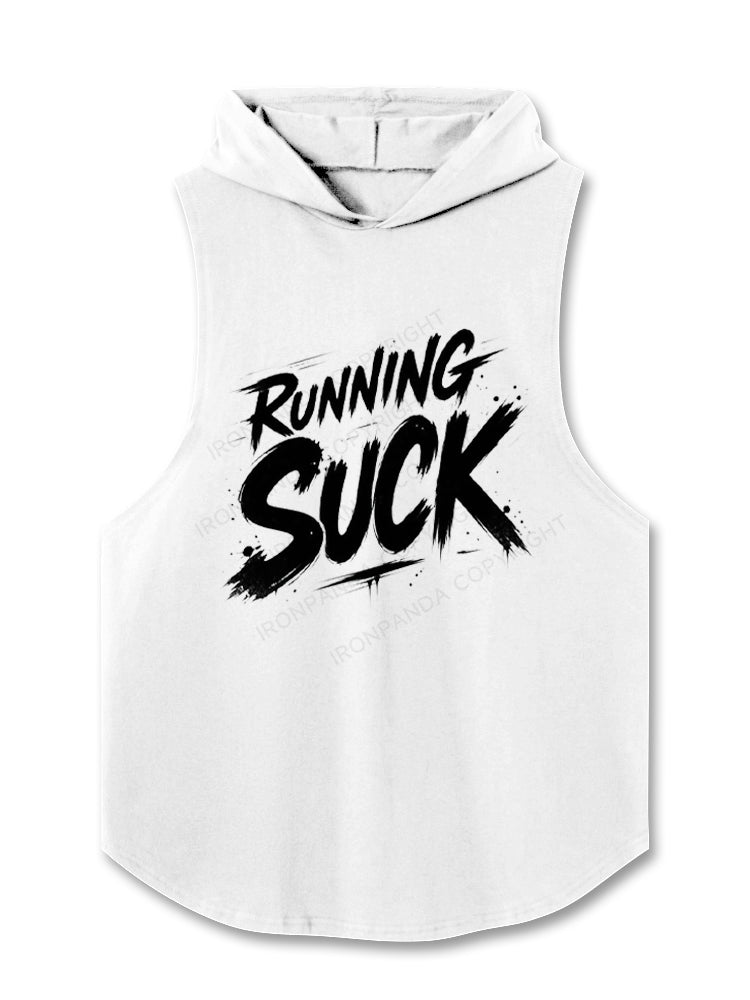 Running Sucks Hooded Tank