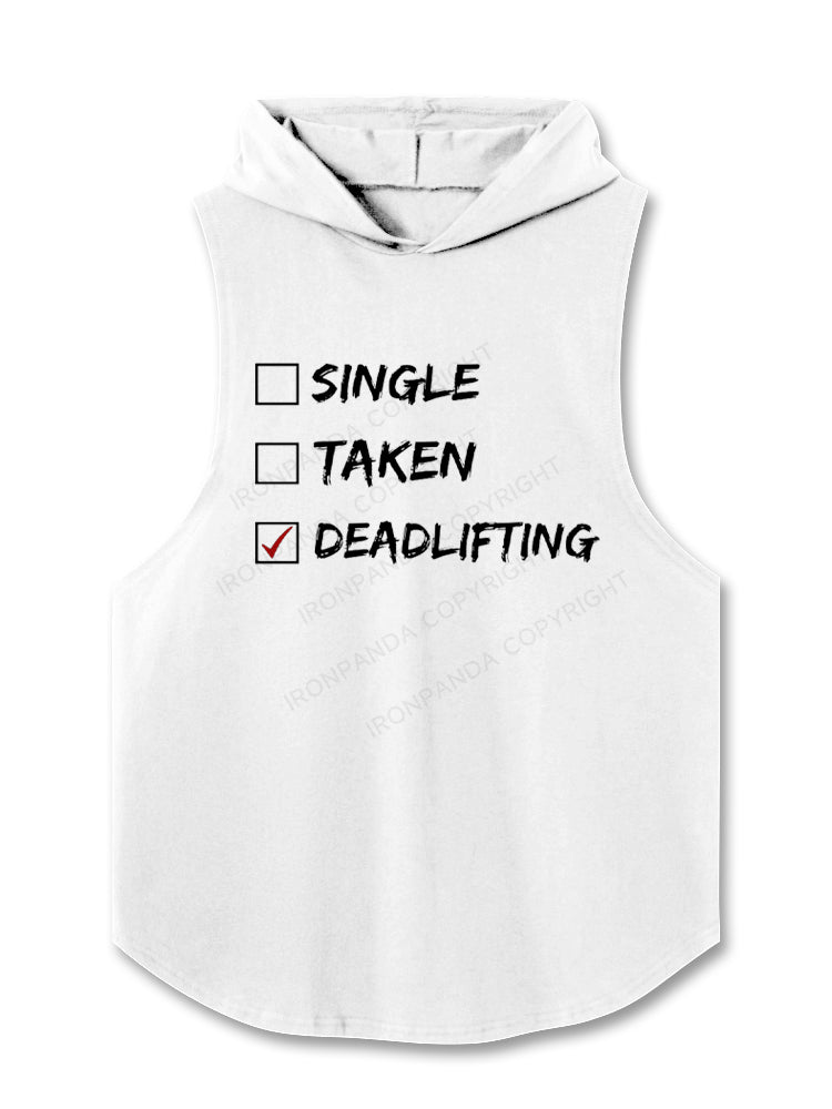 Deadlifting (Single or Taken) Hooded Tank