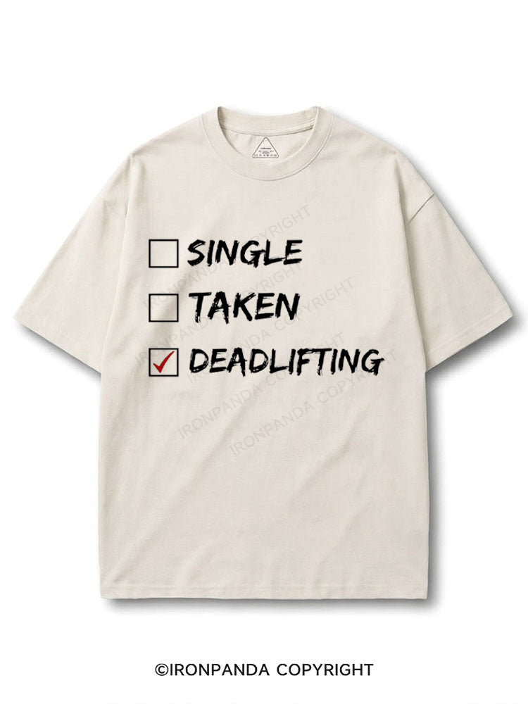 Deadlifting (Single or Taken) COTTON PUMP COVER