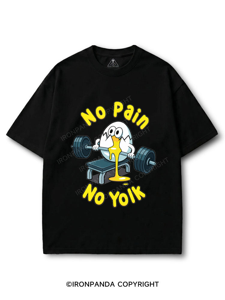 No Pain, No Yolk funny Egg COTTON PUMP COVER