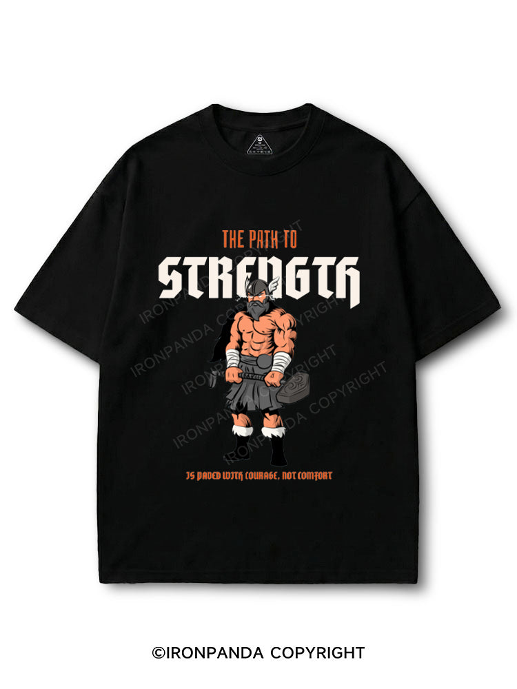 THE PATH TO STRENGTH COTTON PUMP COVER