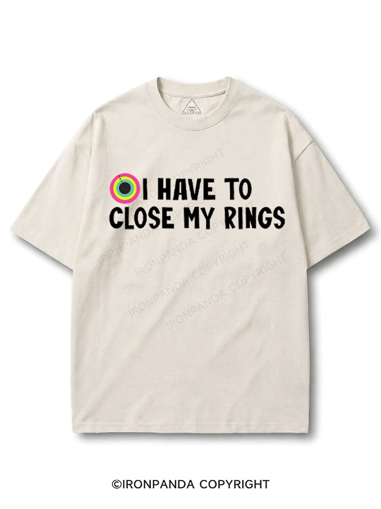 I have to close my rings COTTON PUMP COVER