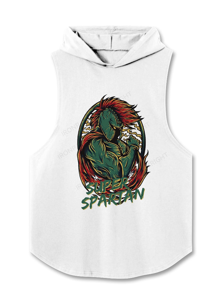 Super Spartan Hooded Tank