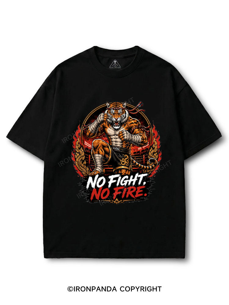 No Fight No Fire Tiger COTTON PUMP COVER
