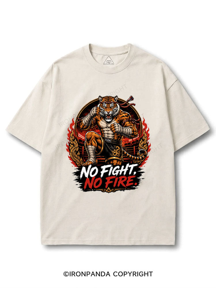 No Fight No Fire Tiger COTTON PUMP COVER