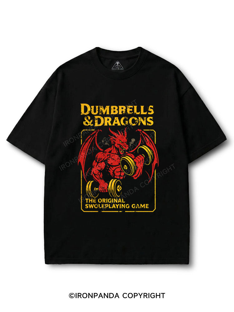 DUMBBELLS & DRAGONS COTTON PUMP COVER