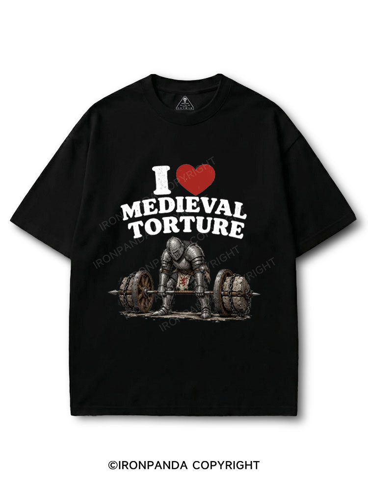 I Love Medieval Torture COTTON PUMP COVER