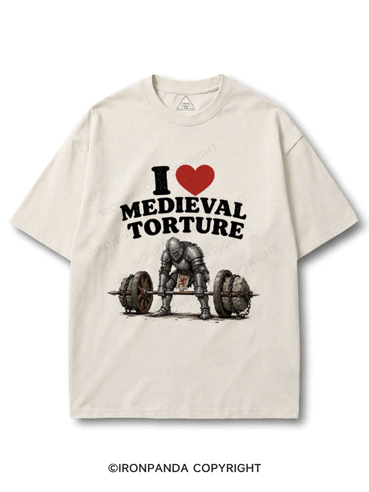 I Love Medieval Torture COTTON PUMP COVER