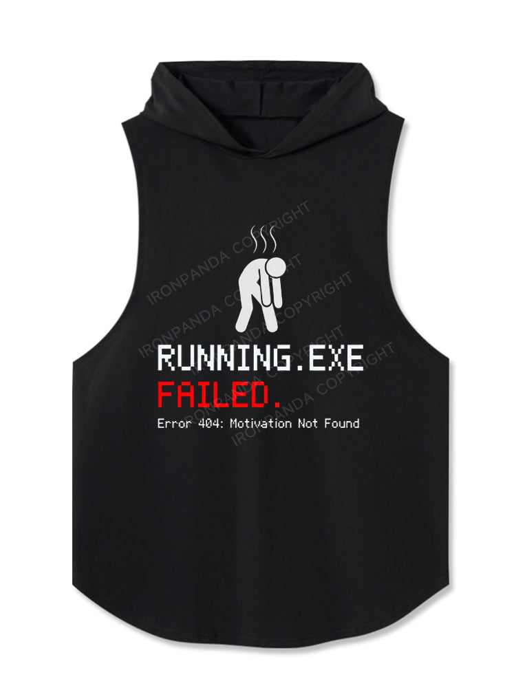 Running.exe Failed Hooded Tank