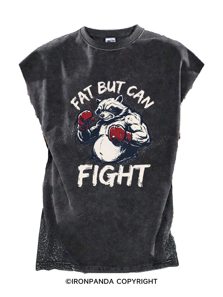 Fat But Can Fight Raccoon Cut Off Tank