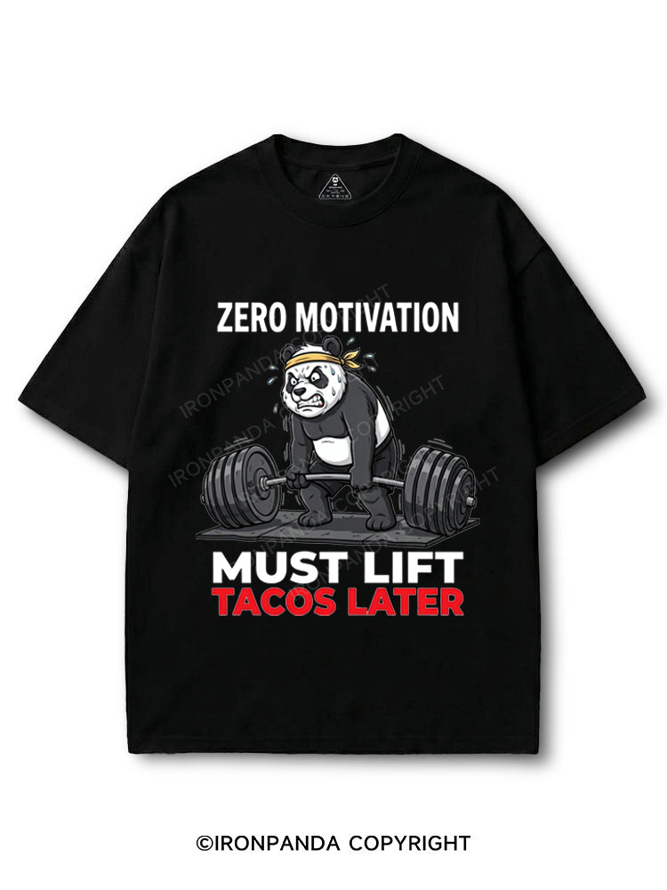 Tacos Later Angry Panda COTTON PUMP COVER