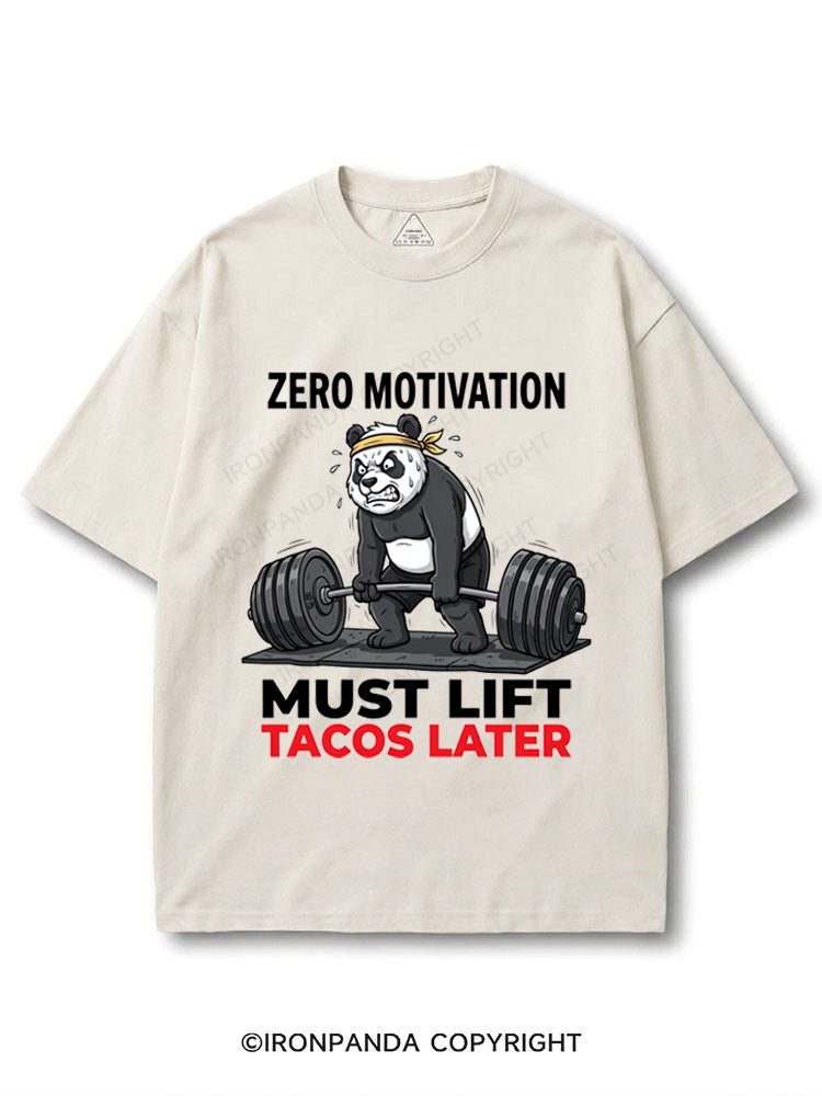 Tacos Later Angry Panda COTTON PUMP COVER