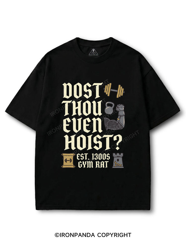 Dost Thou Even Hoist Medieval Knight COTTON PUMP COVER