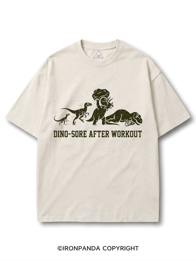 Dino-Sore After Workout Funny COTTON PUMP COVER