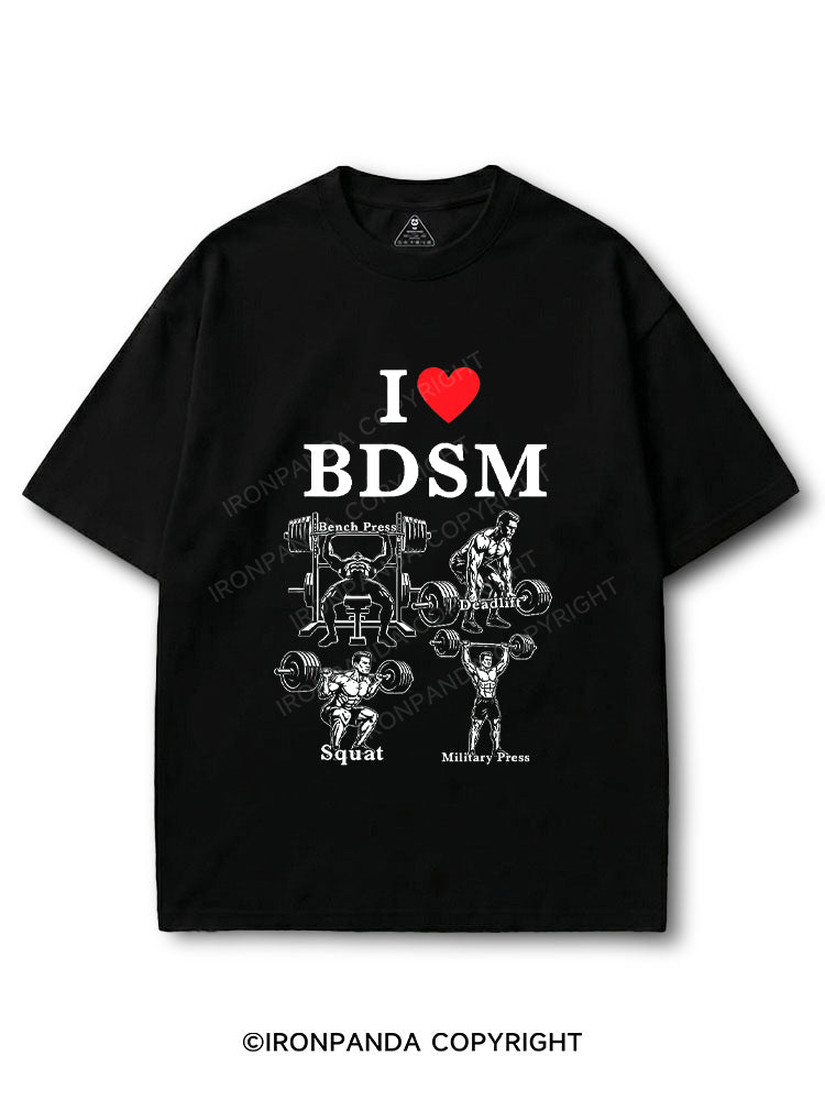 I Love BDSM COTTON PUMP COVER