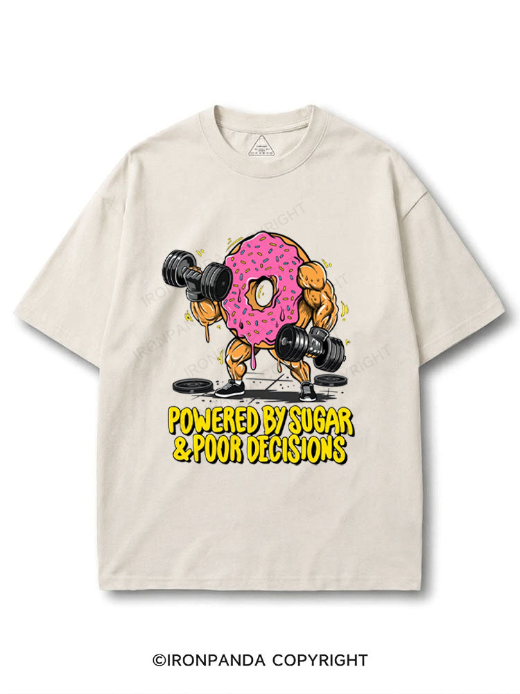 Powered by Sugar and Poor Decisions COTTON PUMP COVER