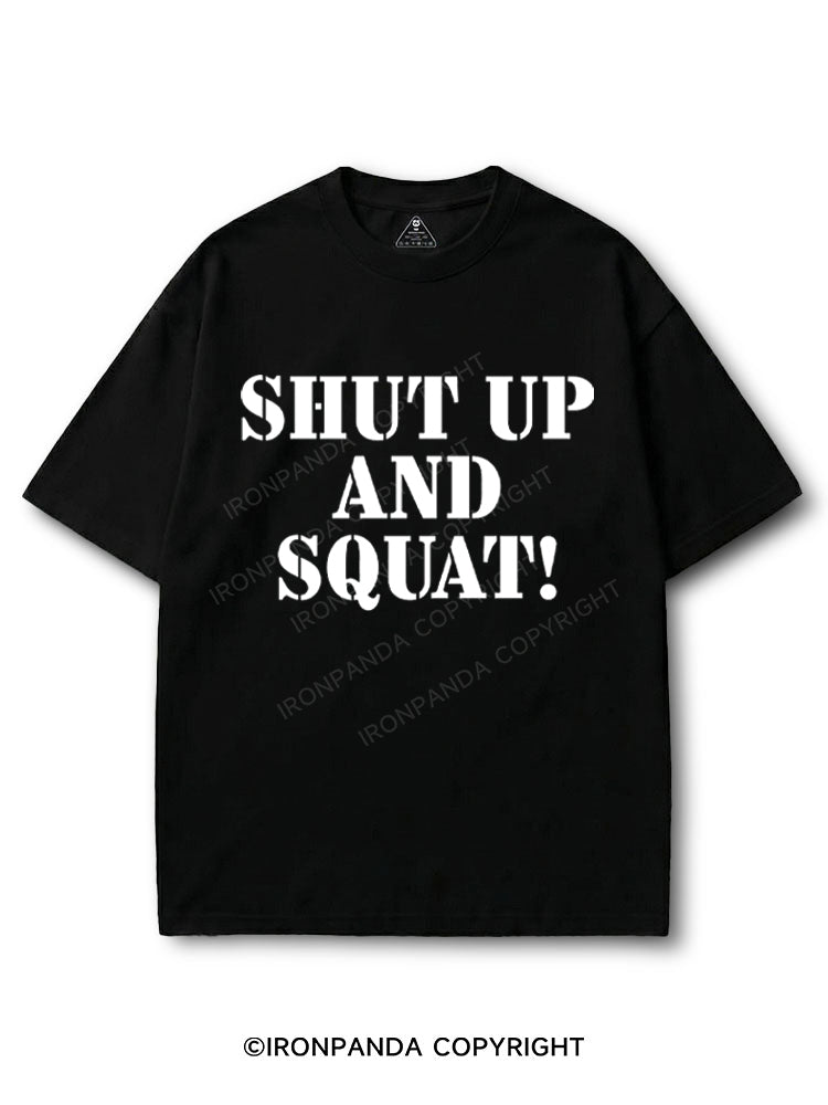 Shut Up and Squat! COTTON PUMP COVER