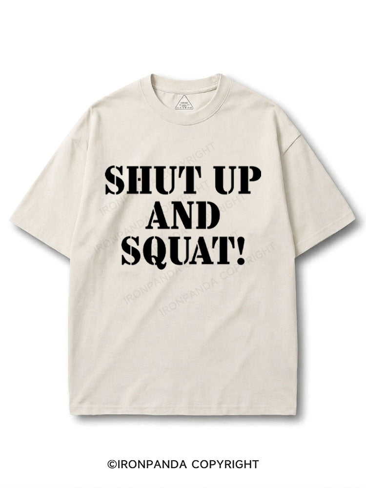 Shut Up and Squat! COTTON PUMP COVER