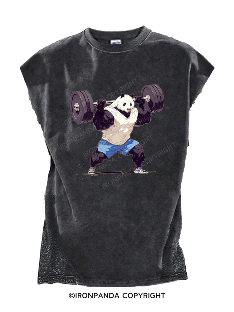 panda lifting weight Cut Off Tank