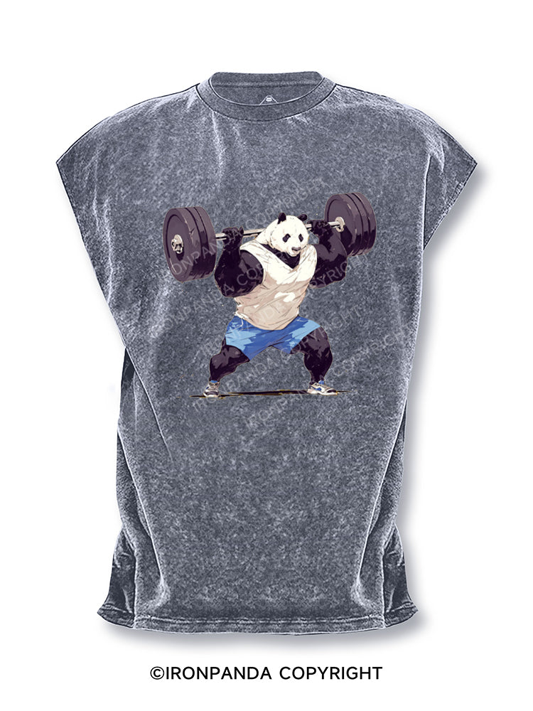 panda lifting weight Cut Off Tank