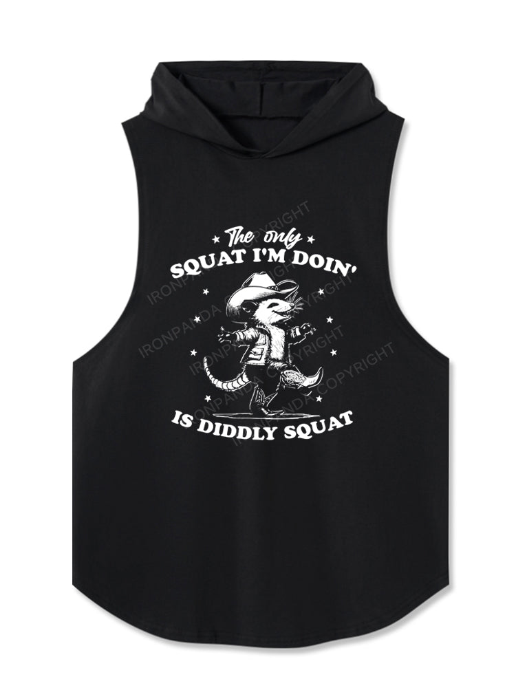 Diddly Squat Cowboy Mouse Hooded Tank