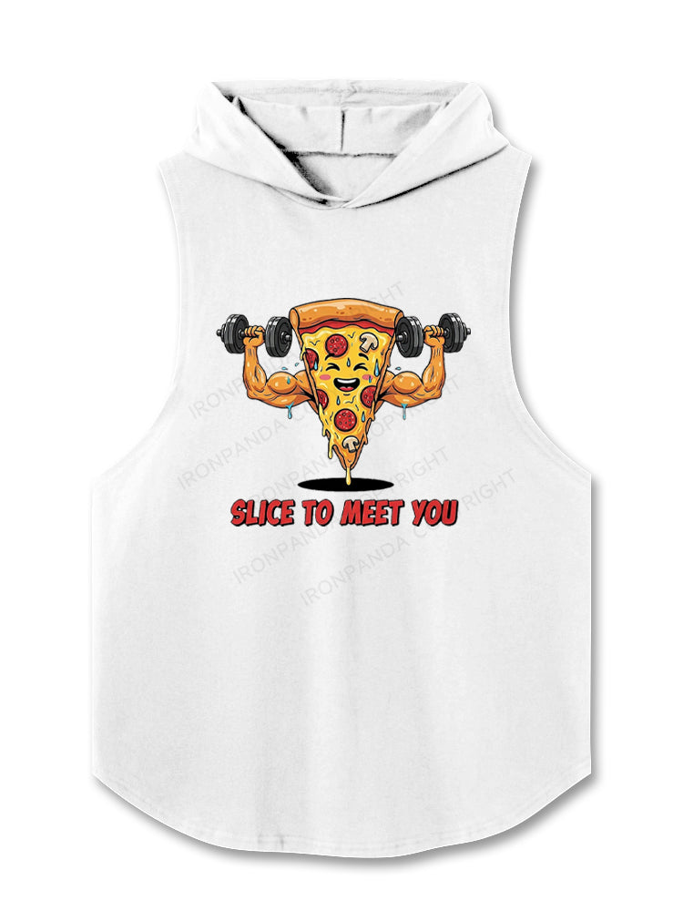 Slice to Meet You Hooded Tank